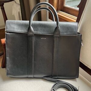 Matt & Nat Vegan Leather Laptop Bag Briefcase
